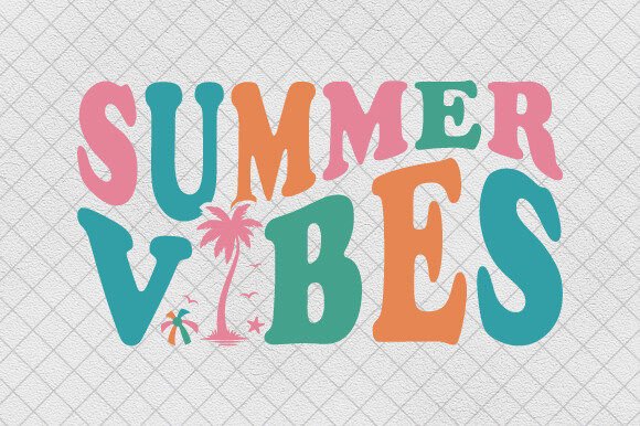 Sublimation Retro Vacay Summer Vibes PNG: A Designer's Asset