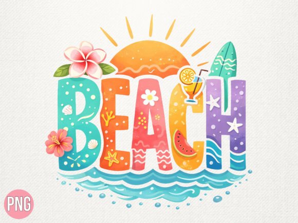 Summer Beach Vacation Sublimation PNG: Design Applications & Tips