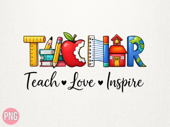 Teach Love Inspire: A PNG for Modern Educator Branding