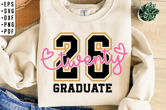 Twenty 26 Graduate SVG: Design Assets for Graduation 2026